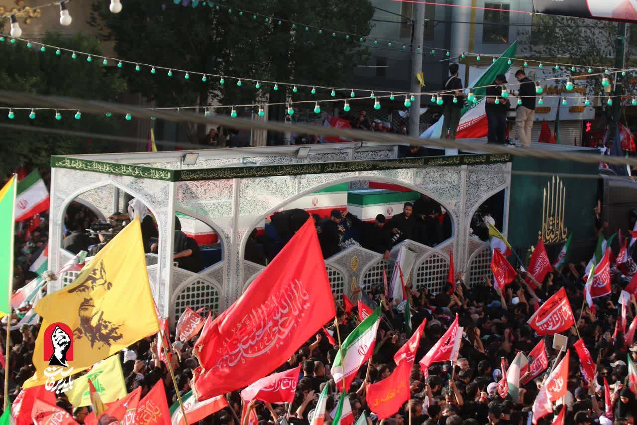 گزارش تصویری تشییع رهبر شهید