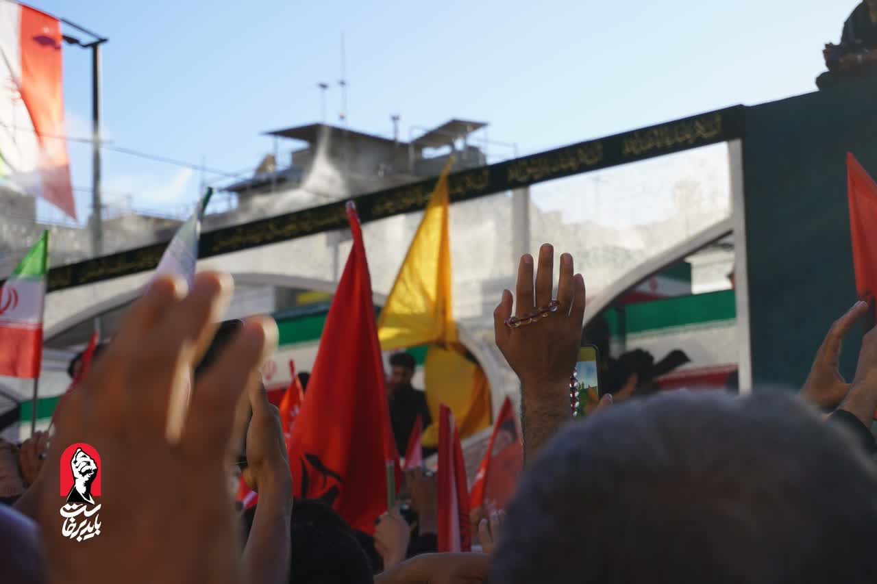 گزارش تصویری تشییع رهبر شهید 6