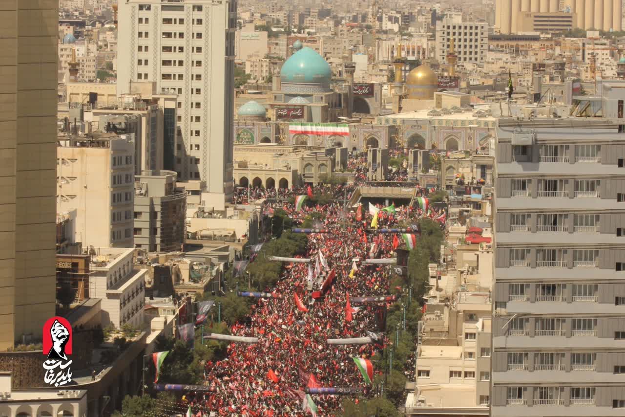 گزارش تصویری تشییع رهبر شهید