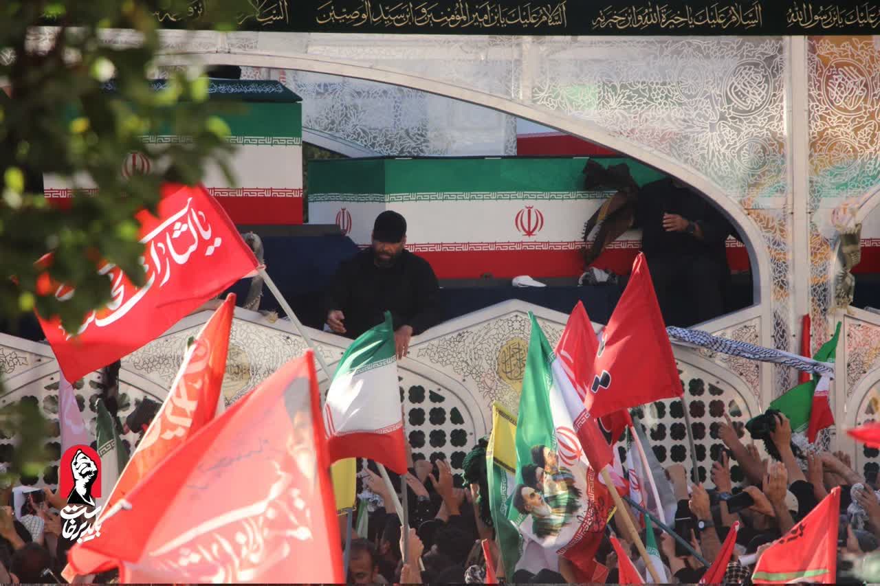 گزارش تصویری تشییع رهبر شهید 13